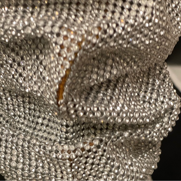 Embellished Rhinestone Crystal Covered Knee High (New with Defects) - Picture 3 of 14